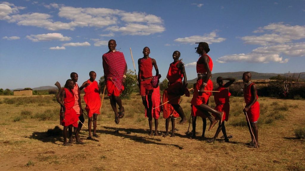 Die Maasai in Kenia