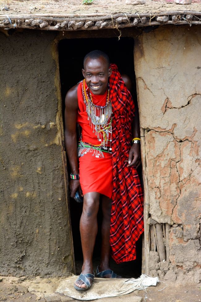 Maasai in Kenia