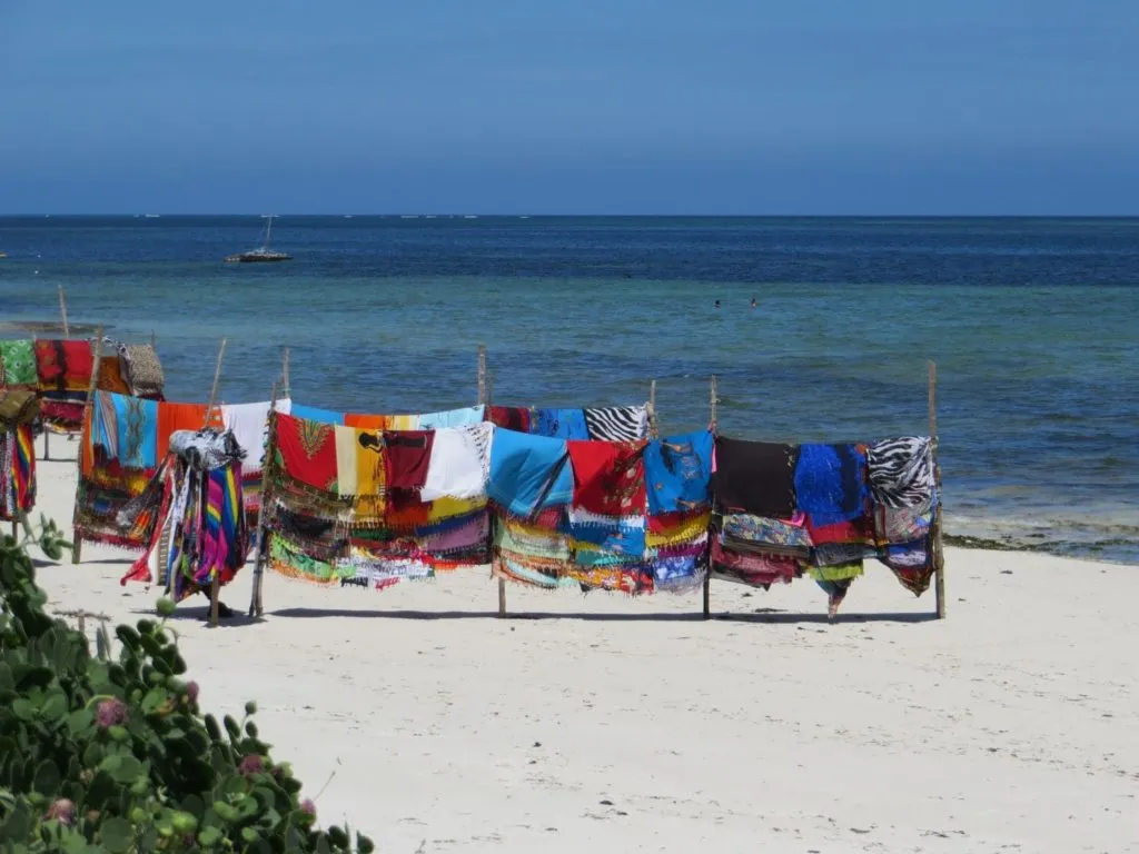 Traumhafter Strand in Kenia